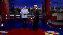 David Letterman - Stupid Pet Trick: Dog Holds a Beer On Its Head