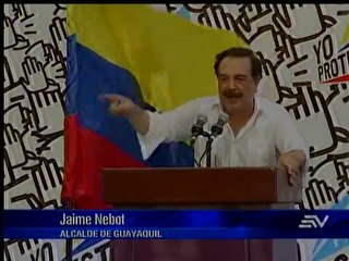 Jaime Nebot y su discurso el 25 de junio