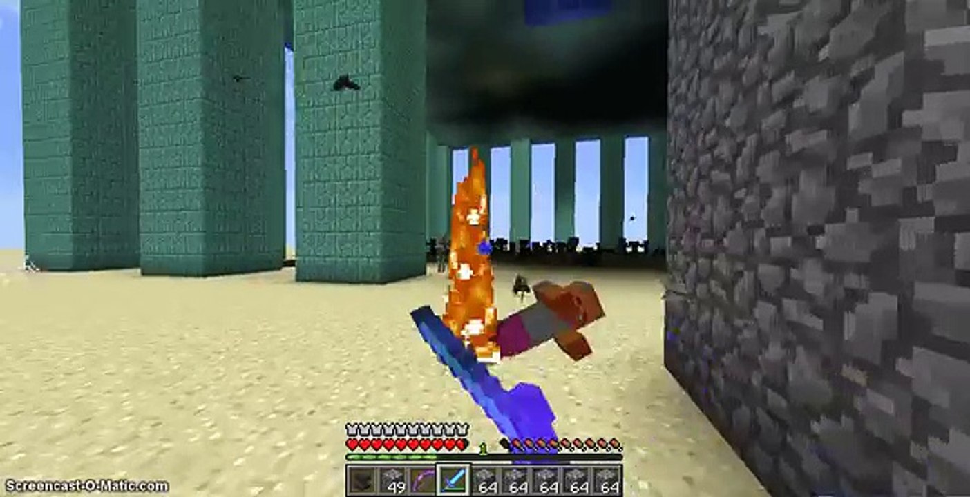 Minecraft PC How to: Find Ocean Monuments/Sea Temples using Presets