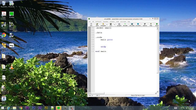 Assembly Language Programming Tutorial - 32 - Defining and Using Procedures, CALL and RET