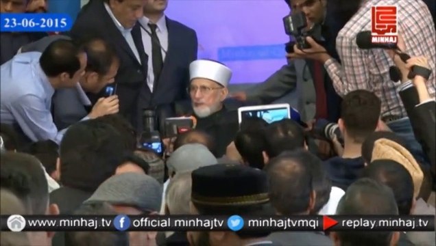 Closing remarks of Dr. Tahir-ul-Qadri at launch of Peace Curriculum.