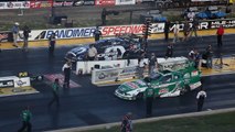 John Force loses body  on qualifying pass at 2011 NHRA Mile High Nationals