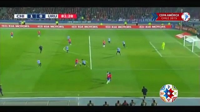 Chile vs Uruguay 1-0 Gol Mauricio Isla Copa América 2015