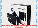 Vantec NexStar 3 NST-360SU-BK External Hard Drive Enclosure (Onyx Black)