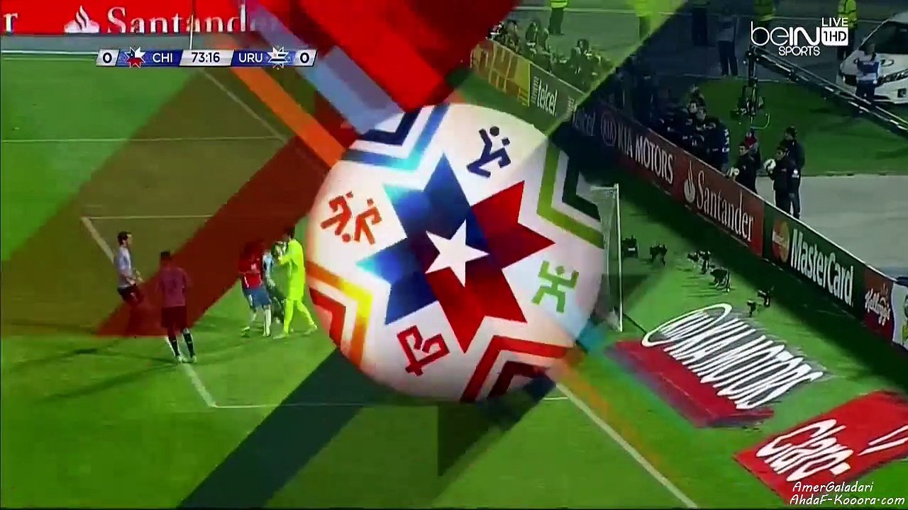 Chile Vs Uruguay (2nd Half Highlights)_Ahdaf-kooora.com