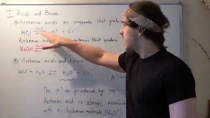 Arrhenius, Bronsted-Lowry, and Lewis Acids and Bases