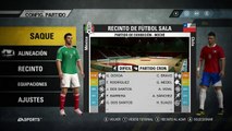 Fifa Street Gameplay en Xbox 360 - Mexico Vs Chile, Un amisto no tan amistoso