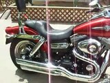 2010 harley  fat bob with vance and hines sound