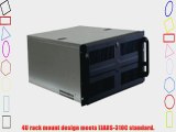 NORCO 4U Rack Mount 3 x 5.25-Inch Drive Bay 10 x 3.5-Inch Drive Bays Server Chassis RPC-450
