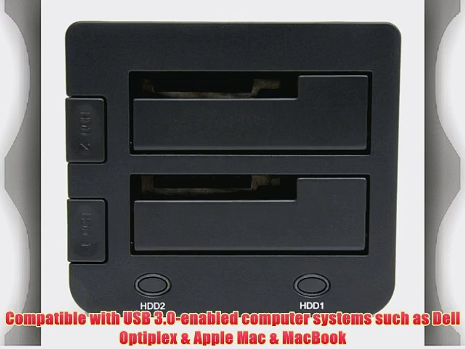 StarTech.com USB 3.0 Dual Hard Drive Docking Station with UASP for 2.5/3.5-Inch HDD/SSD SATA