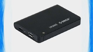 2.5 Hard Drive HDD Enclosure (USB 3.0   eSATA   Tool-free HDD Installation) *BLACK*