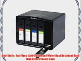 FOME ORICO PHB35-5 5-Bay Hard Drive Carrying Case  Hard Disk Drive Protection Box (5 Bay 3.5