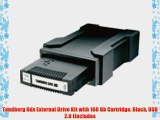 Tandberg Rdx External Drive Kit with 160 Gb Cartridge Black USB 2.0 (includes