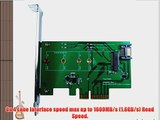 ZTC Lightning Card M.2 NGFF SSD (PCIe 2 and 4 Lane or SATA III Type) To PCI-e or SATA III Internal