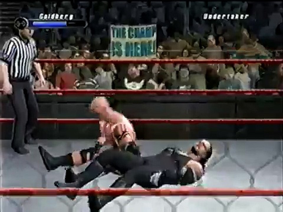 goldberg vs undertaker