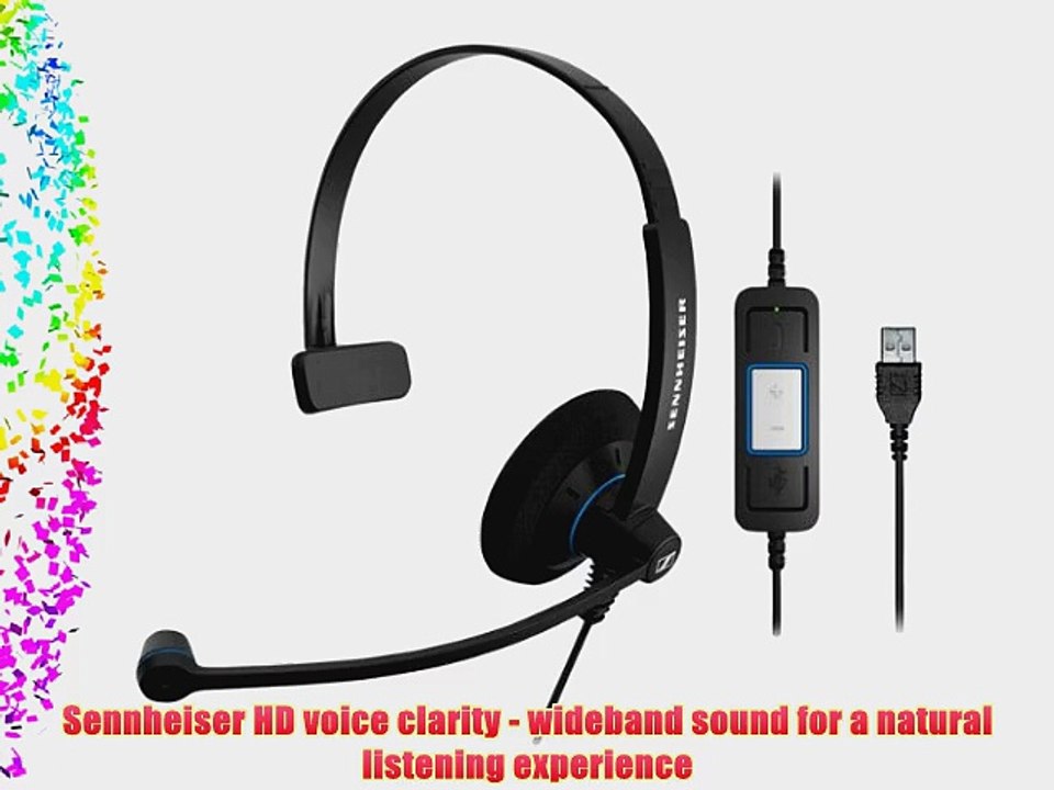 Sennheiser Culture Series Wideband Headset (SC30-USB-CTRL)