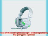 Ailihen KX-101 PC Gaming Headset Stereo Sound Over-ear Headphones with Noise Cancelling and