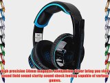 VersionTech Blue EACH G6000 Professional 3.5mm PC Gaming Stereo Noise Cancelling Headset Headphone