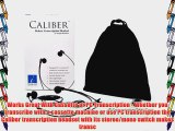 Caliber Stereo Transcription Headset with Inline Volume Control and Stereo/Mono Switch