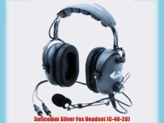 Softcomm Silver Fox Headset (C-40-20)