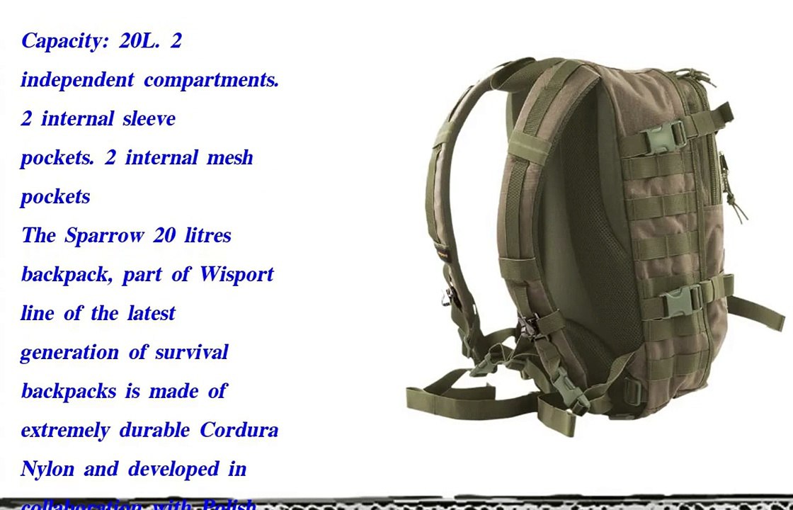 Wisport Sparrow Combat Military Rucksack Trekking