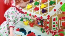 Frozen Disney Mickey Mouse Princess Anna Elsa Gingerbread House Minnie Mouse Video Toys