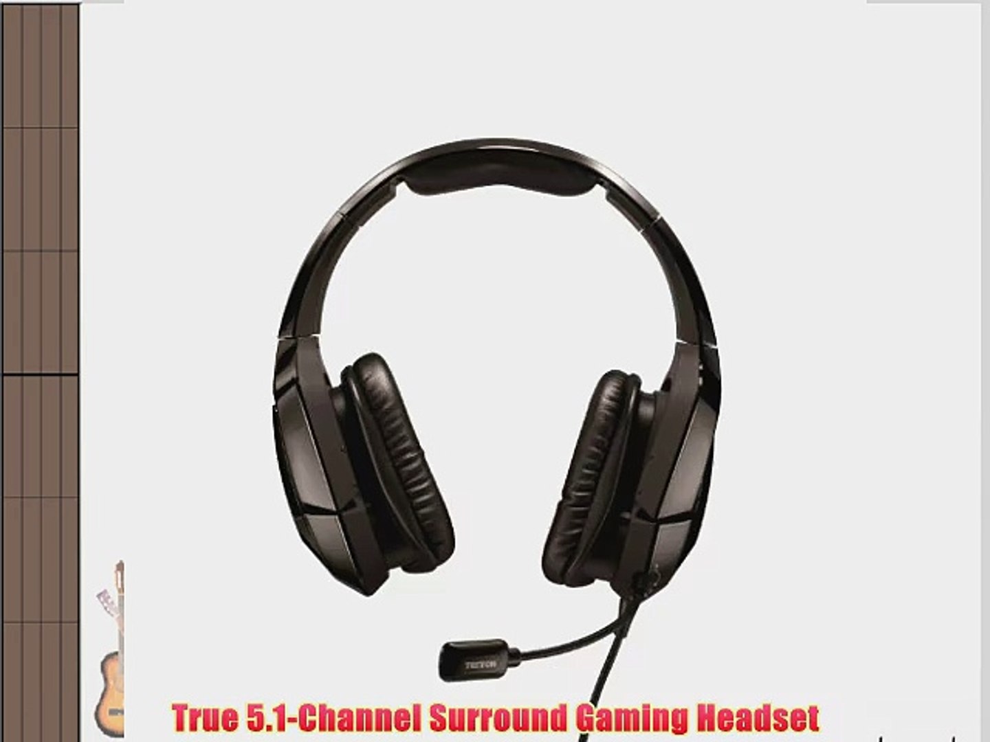 TRITTON Pro True 5.1 Surround Headset for PC And Mac - video ...