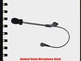 Headset Boom Microphone Black