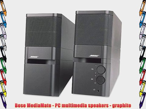 Bose MediaMate - PC multimedia speakers - graphite
