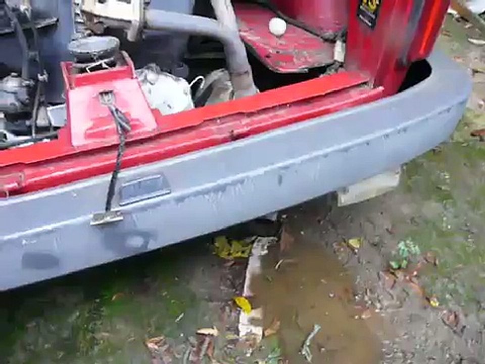 démarrage sortie de grange fiat 126 "maluch"