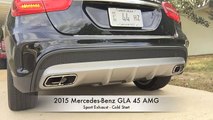 2015 Mercedes GLA 45 AMG - Exhaust Sounds