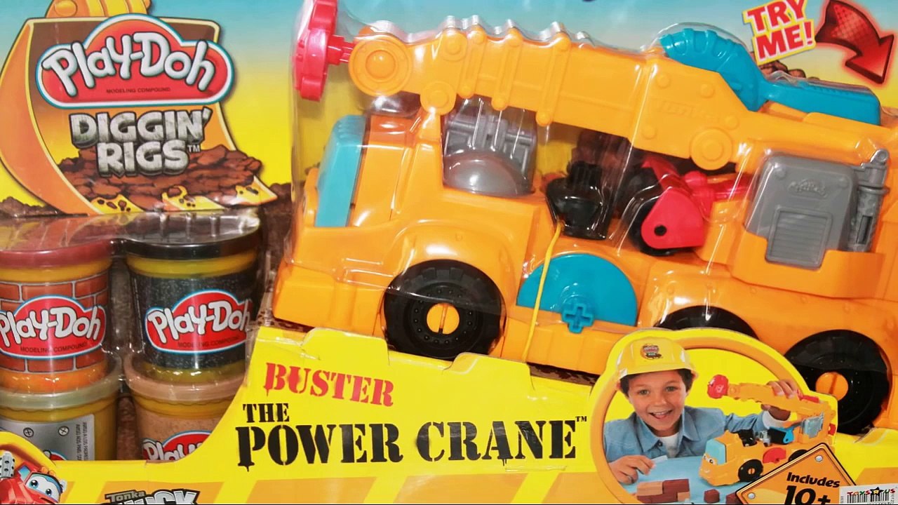 Play Doh Diggin Rigs Buster The Power Crane Play-Doh Playset