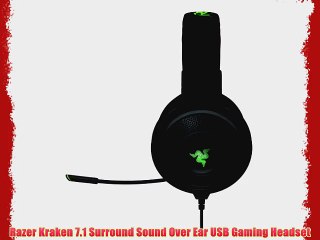 Download Video: Razer Kraken 7.1 Surround Sound Over Ear USB Gaming Headset