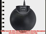 Sound Tech CM-1000 Table Top Conference Meeting Microphone with Omni-Directional Stereo 3.5mm