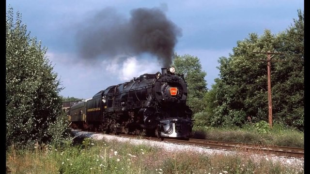 Riding Behind PRR K4s #5367 (1955)