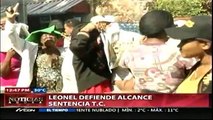 Leonel defiende alcance de sentencia 168-13 del TC