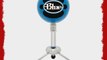 Blue Microphones Snowball USB Microphone (Electric Blue) with JVC Full-Size Studio Headphones