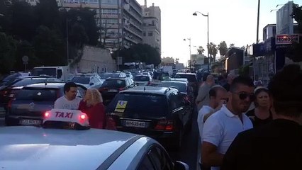 Les taxis manifestent sur Marseille