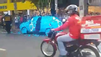 When you park in a handicap spot in Brasil and you're not...