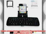 TOP? Quality Wireless Bluetooth Keyboard for Samsung Galaxy Note 2 Note II N7100 Galaxy S4