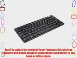 LB1 High Performance New Portable Ultra-Slim Wireless Keyboard and Optical Mouse 2.4Ghz Wireless