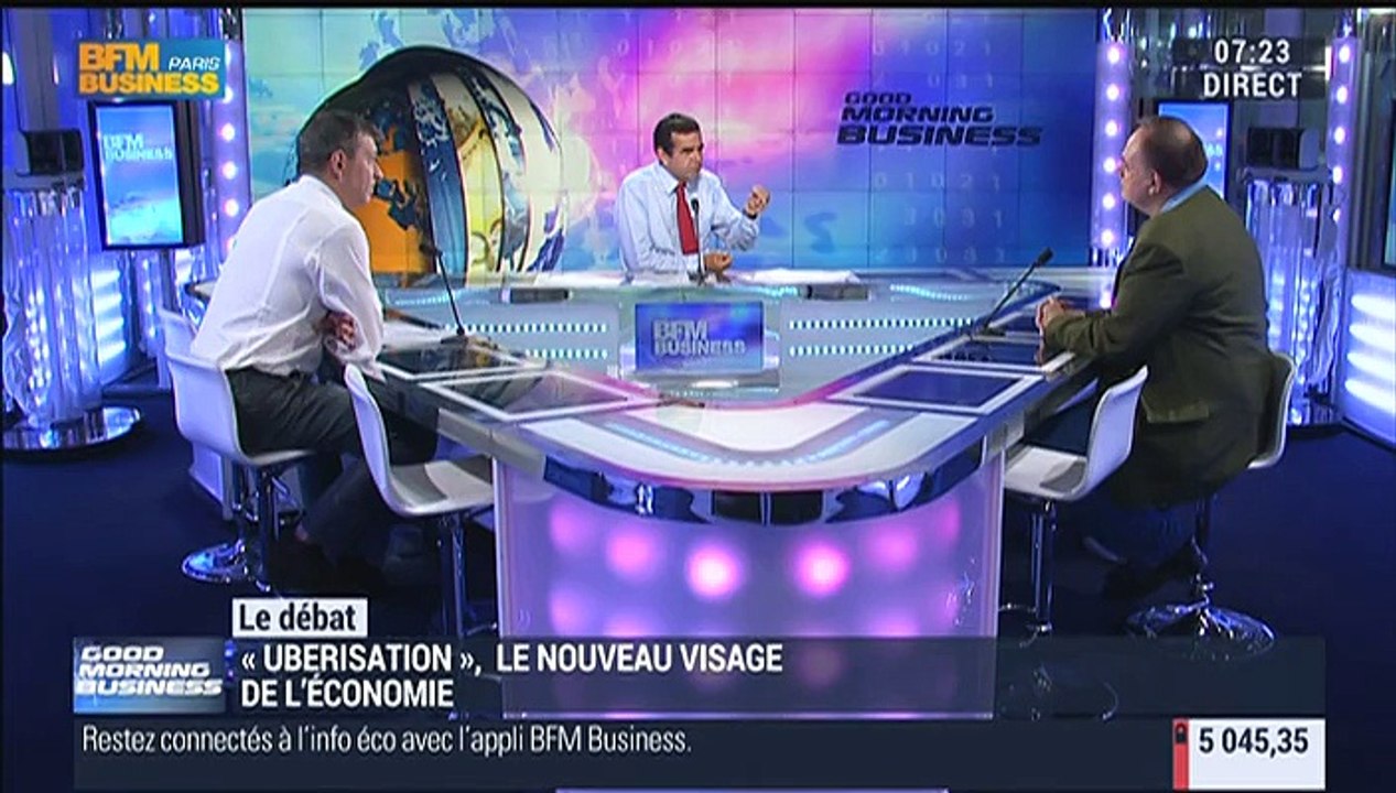 Jean-Marc Daniel: Ubérisation de l'économie: "ça va arriver à beaucoup de professions" - 25/06