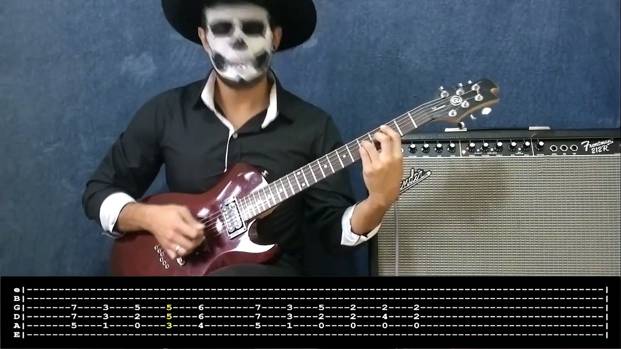 Iron Maiden - Back In The Village (Guitar Cover By Masuka W/Tab)