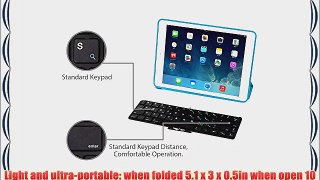 Ukonnect Ultra-compact Foldable Bluetooth Full-size Standard Keyboard for Smartphones - iPhone
