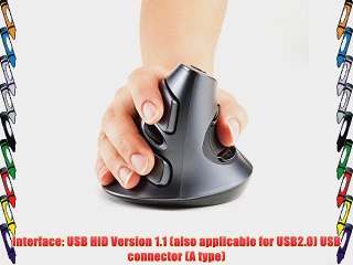 Sanwa Ergo Wireless Laser Mouse MA-ERGW6 Ergonomic Design