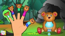 Teddy Bear Finger Family Nursery Rhyme | Cartoon Songs For Children
