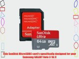 Professional Ultra SanDisk 64GB MicroSDXC Card for Samsung Samsung GALAXY Note 10.1 (2014 Edition)