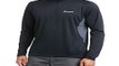 Berghaus Men's Tech Long Sleeve Zip Neck Base Layer - Black/Carbon/Car Deal
