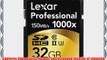 Lexar Professional 1000x 32GB SDHC UHS-II Card LSD32GCRBNA10002 - 2 Pack
