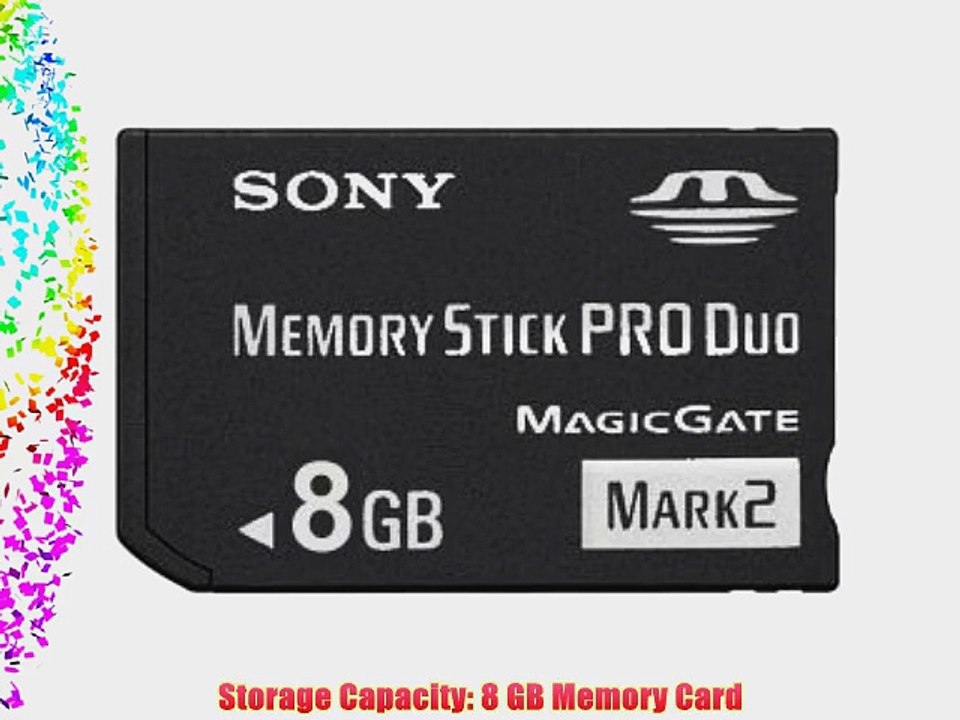8GB 8 GB Memory Stick / Card PRO DUO for SONY Cyber-Shot (CyberShot) DSC-G1 G3 H3 H7 H9 H10
